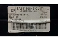 Recambio de cuadro instrumentos para ford fiesta (cb1) 1.4 tdci cat referencia OEM IAM 8A6T10849CJ VISTEON  2