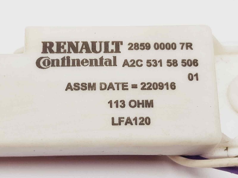 Recambio de antena para renault captur life referencia OEM IAM 285900007R  