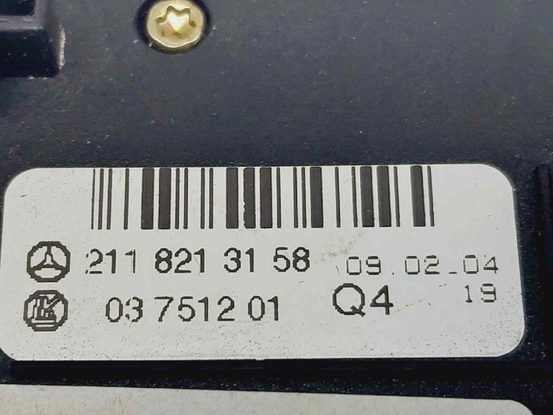 Recambio de interruptor para mercedes clase e (w211) berlina referencia OEM IAM 2118213158  