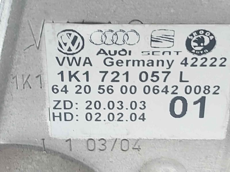 Recambio de pedal freno para volkswagen golf v berlina (1k1) sportline referencia OEM IAM 1K1721057L  