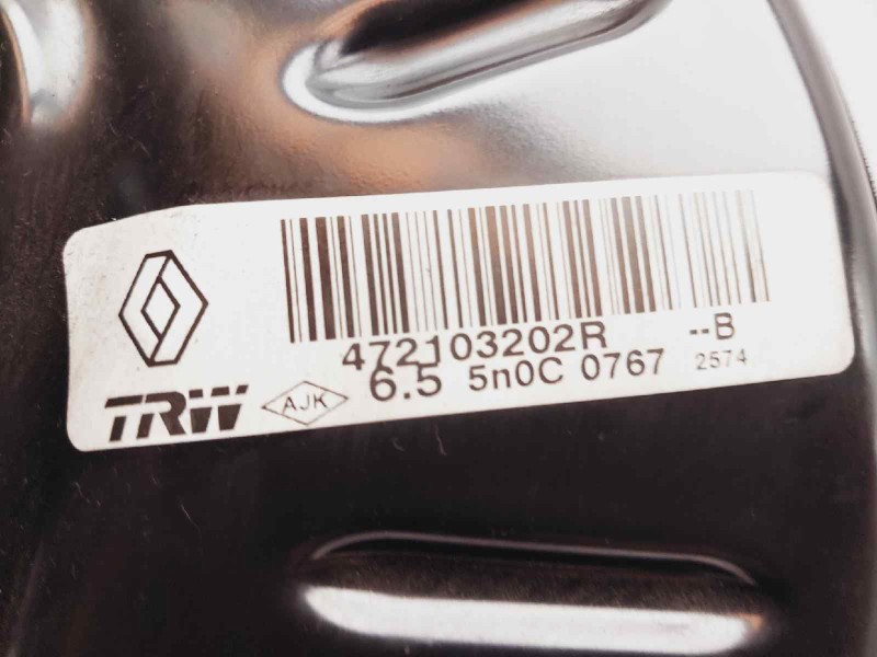 Recambio de servofreno para renault captur life referencia OEM IAM 472103202R  
