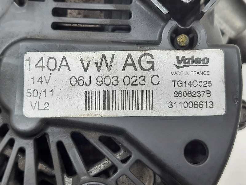 Recambio de alternador para seat leon (1p1) reference referencia OEM IAM 06J903023C  