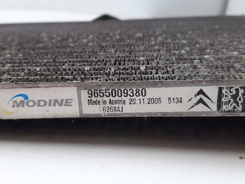 Recambio de condensador / radiador aire acondicionado para citroen c2 furio referencia OEM IAM 9655009380  