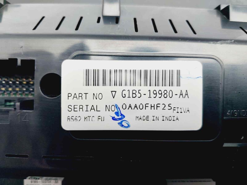 Recambio de mando calefaccion / aire acondicionado para ford ka+ ultimate referencia OEM IAM G1B519980AA 2038236 