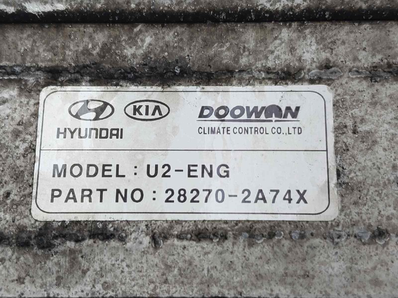 Recambio de intercooler para kia rio concept referencia OEM IAM 282702A74X 282712A740 