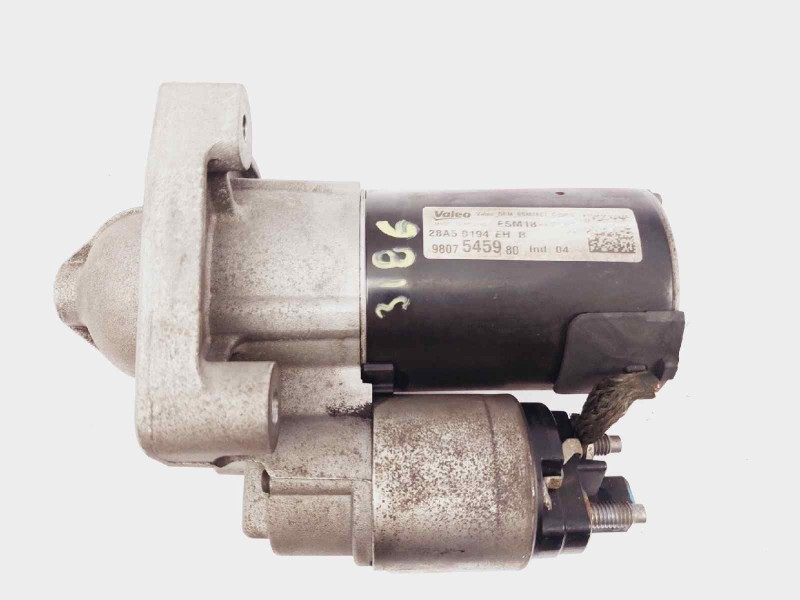 Recambio de motor arranque para citroen c3 live edition referencia OEM IAM 9807545980  