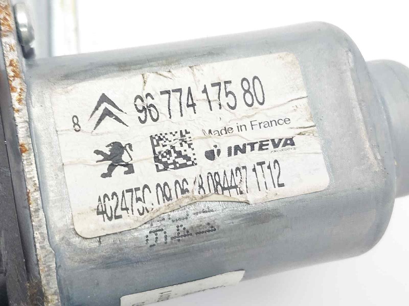 Recambio de elevalunas trasero izquierdo para citroen c-elysée seduction referencia OEM IAM 9674437380 9677417580 122253F