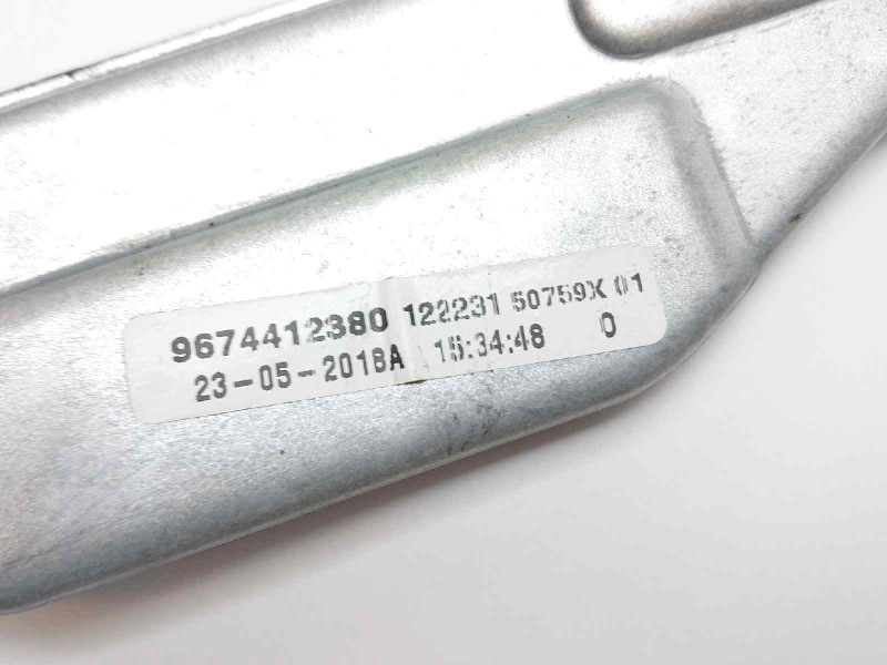 Recambio de elevalunas delantero derecho para citroen c-elysée seduction referencia OEM IAM 9674412380 9674416880 