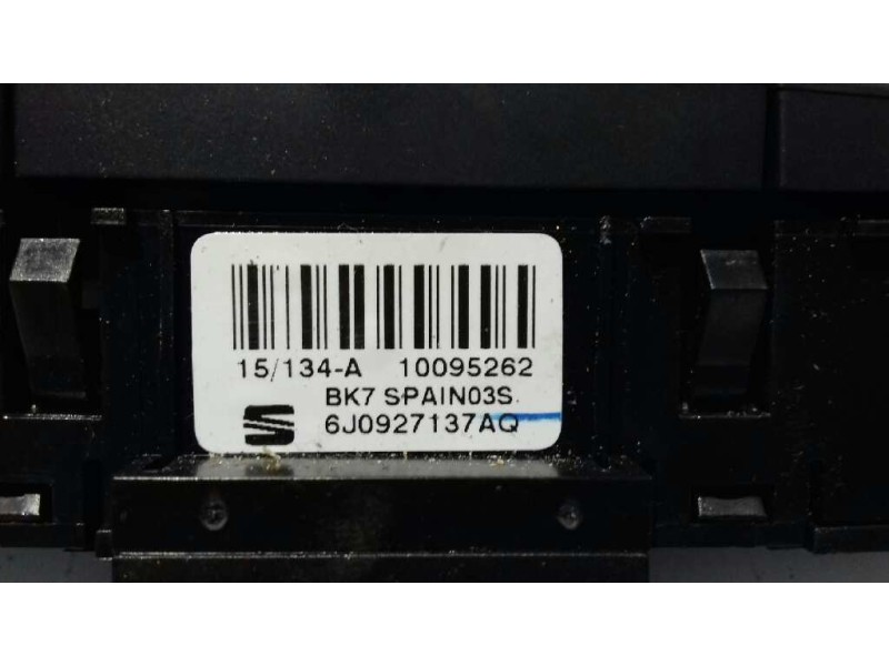 Recambio de mando multifuncion para seat ibiza sc (6j1) fr referencia OEM IAM 6J0927137AQ  