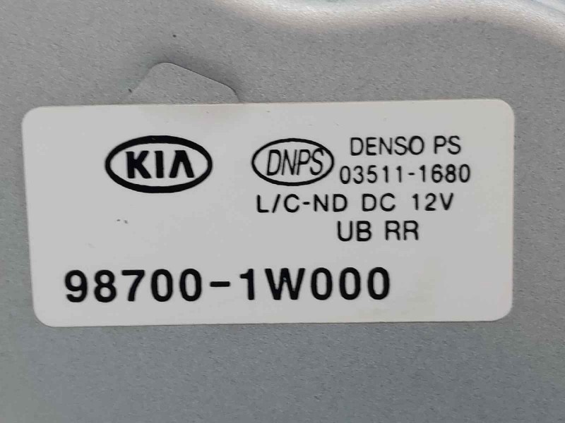Recambio de motor limpia trasero para kia rio concept referencia OEM IAM 987001W000  