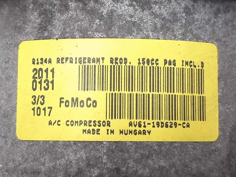 Recambio de compresor aire acondicionado para ford c-max trend referencia OEM IAM AV6119D629CA  