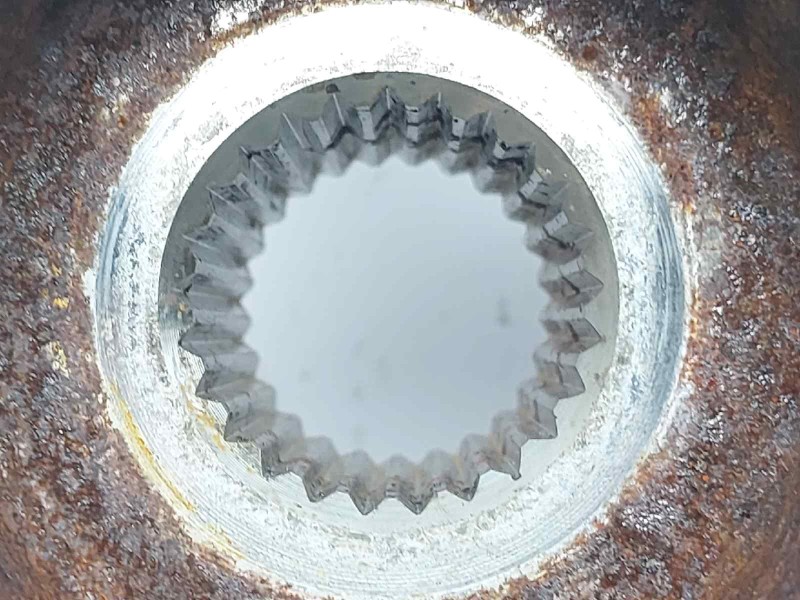 Recambio de mangueta delantera izquierda para ford fiesta (ccn) titanium referencia OEM IAM AY1C3K171BA  