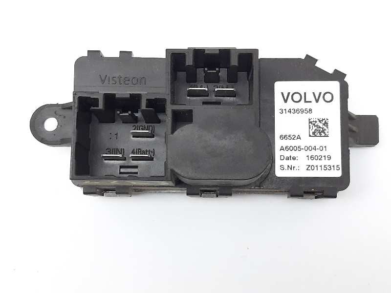 Recambio de resistencia calefaccion para volvo v40 momentum referencia OEM IAM 31436958  