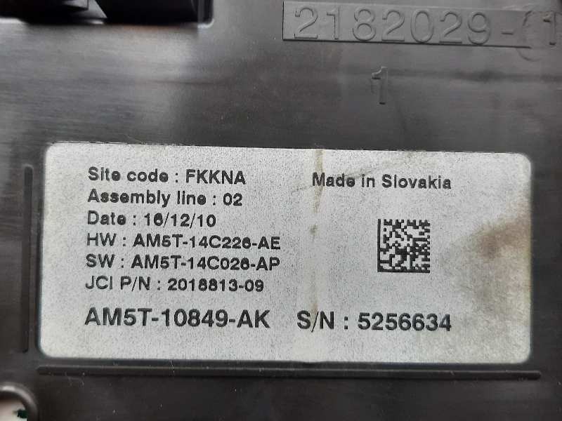 Recambio de cuadro instrumentos para ford c-max trend referencia OEM IAM AM5T10849AK  