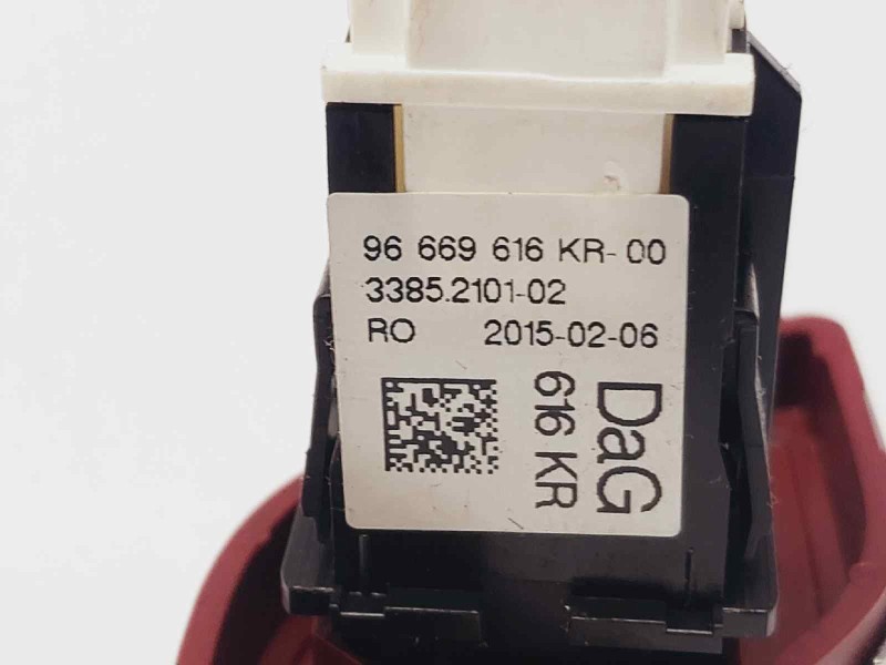 Recambio de warning para citroen c3 live edition referencia OEM IAM 96669616KR  