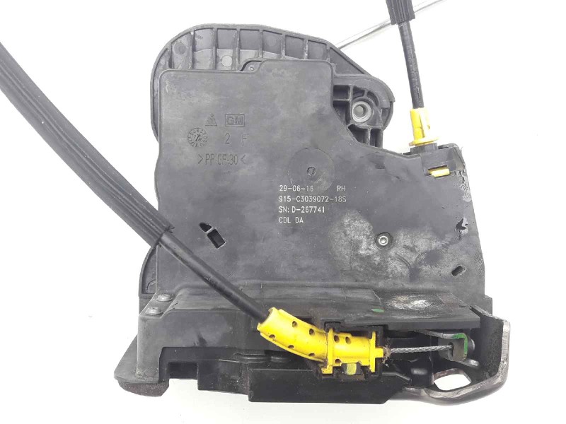 Recambio de cerradura puerta delantera derecha para opel astra k lim. 5türig business referencia OEM IAM 13507154 915C303907218S