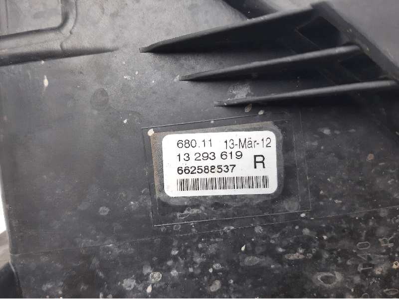 Recambio de faro antiniebla derecho para opel astra j sports tourer cosmo referencia OEM IAM 13293619  