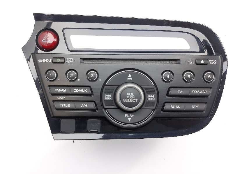Recambio de sistema audio / cd para honda insight (ze2) comfort referencia OEM IAM 39100TM8G02  