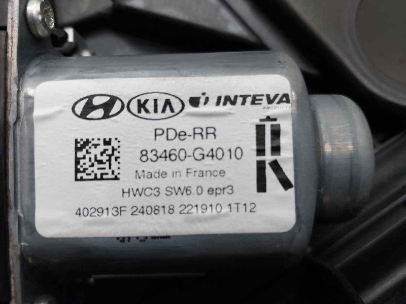 Recambio de elevalunas trasero derecho para hyundai i30 cw (pd) go! referencia OEM IAM 9360100100 83480G4030 