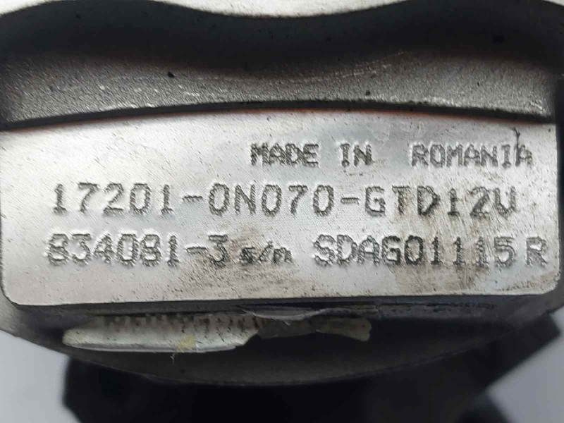 Recambio de turbocompresor para toyota auris active referencia OEM IAM 172010N070 8340810003 