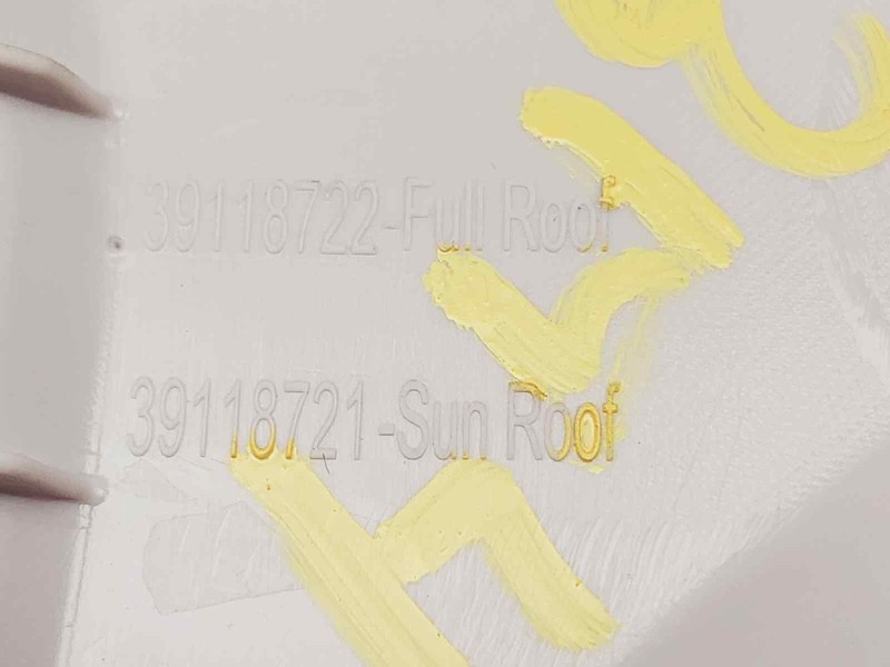 Recambio de luz interior para opel crossland x selective referencia OEM IAM 39118722 39118721 455567867