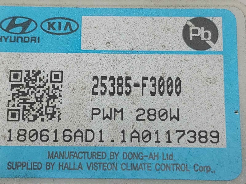 Recambio de modulo electronico para hyundai i30 cw (pd) go! referencia OEM IAM 25385F3000  