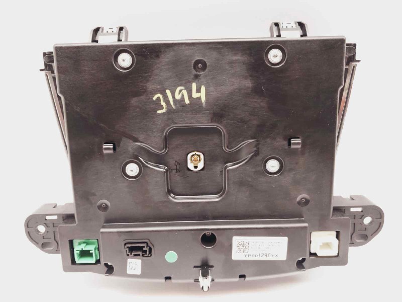 Recambio de pantalla multifuncion para opel crossland x selective referencia OEM IAM YP001296YX 28583672 