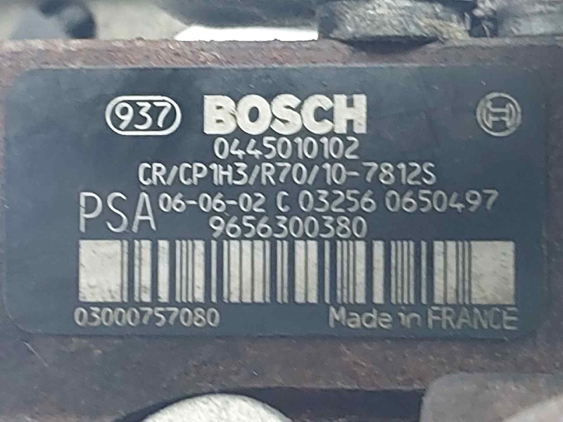 Recambio de bomba inyeccion para peugeot 307 break/sw (s2) sw referencia OEM IAM 9656300380 0445010102 