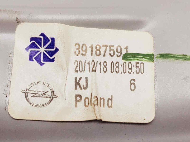 Recambio de elevalunas trasero izquierdo para opel crossland x selective referencia OEM IAM 39187591 98840P1M21 1137329068