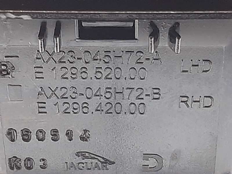 Recambio de cenicero para jaguar xf 2.2 diesel referencia OEM IAM AX23045H72A AX23045H72B E129652000