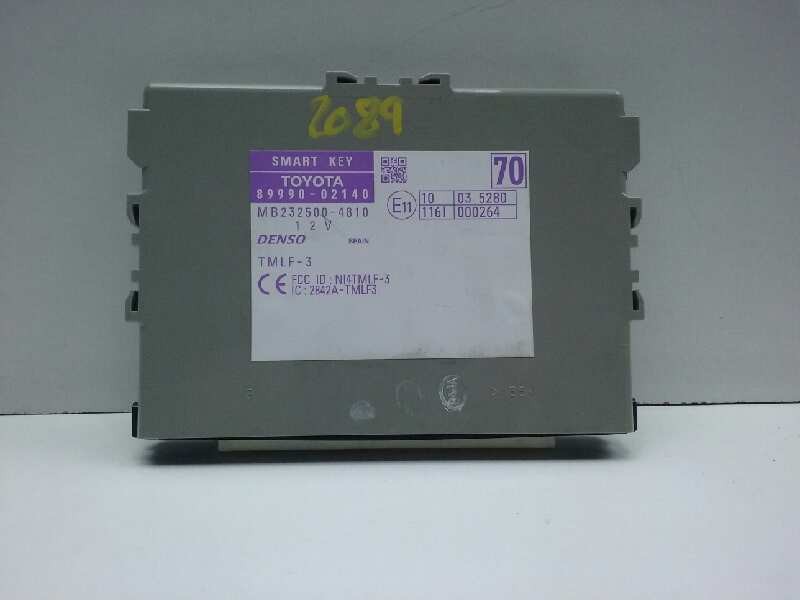 Recambio de modulo electronico para toyota auris hybrid active referencia OEM IAM 8999002140  