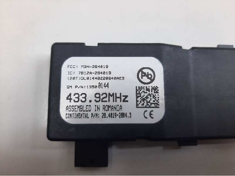 Recambio de modulo electronico para opel astra j sports tourer cosmo referencia OEM IAM 13500144  