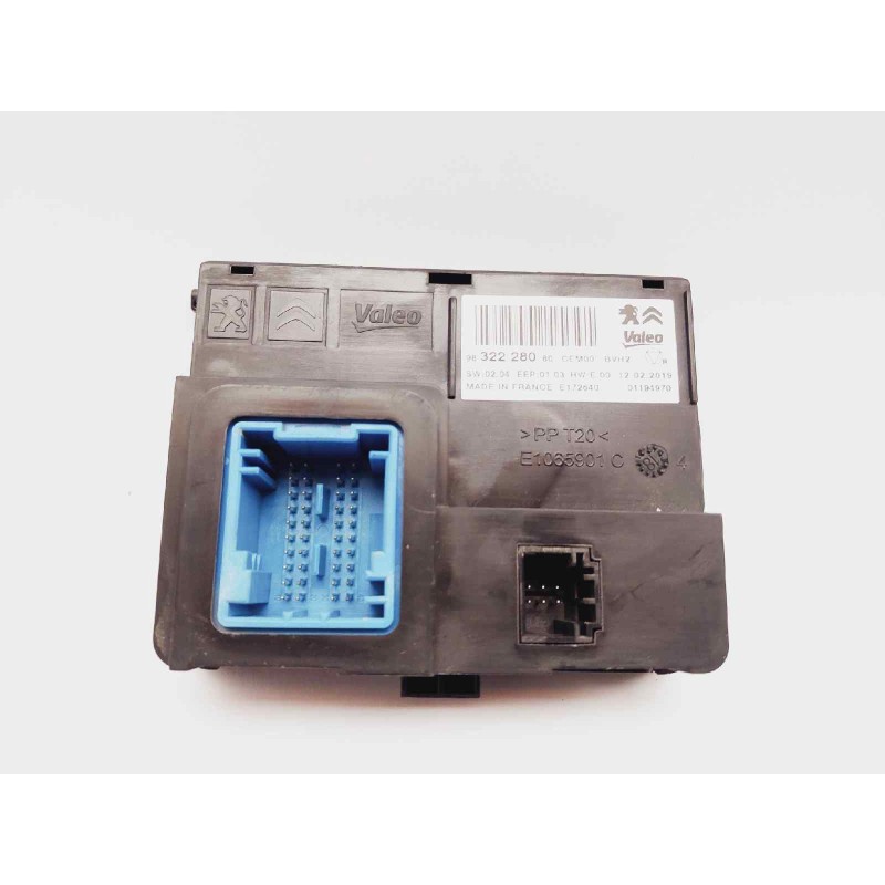 Recambio de modulo electronico para opel crossland x selective referencia OEM IAM 9832228080  