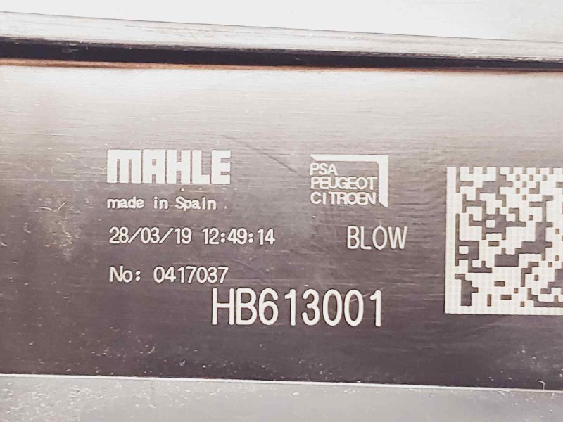 Recambio de motor calefaccion para opel crossland x selective referencia OEM IAM HB613001  