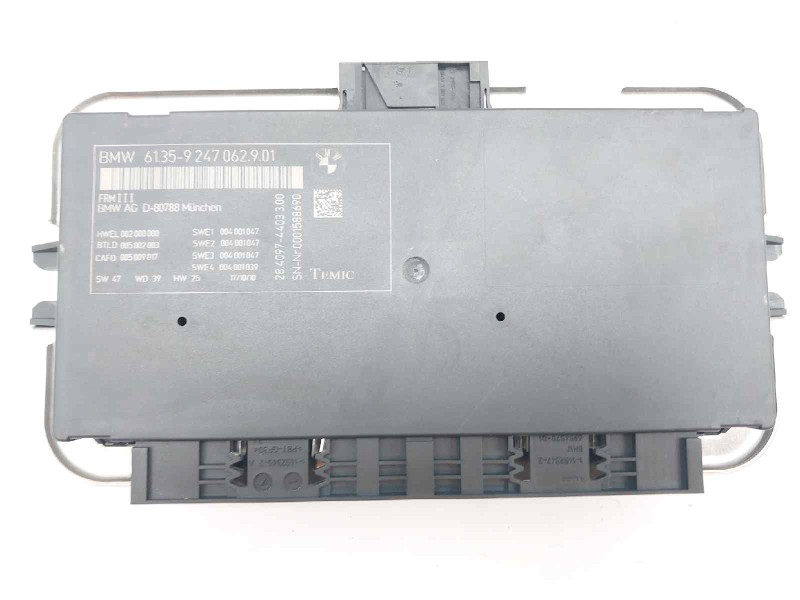 Recambio de modulo electronico para bmw serie 5 lim. (f10) 535d referencia OEM IAM 92470629  