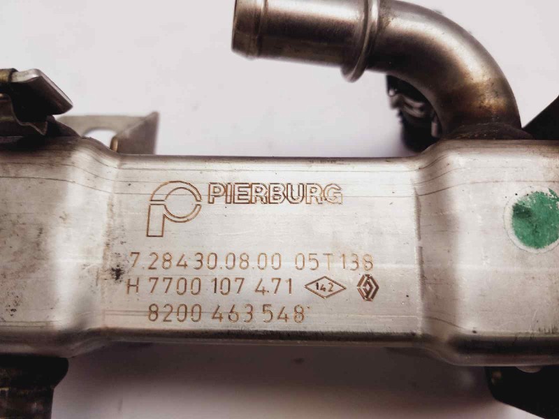 Recambio de enfriador egr para renault scenic ii confort authentique referencia OEM IAM 8200463548  