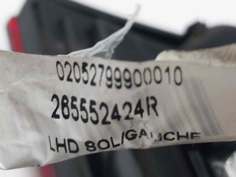 Recambio de piloto trasero izquierdo interior para renault clio iv limited referencia OEM IAM 265552424R  