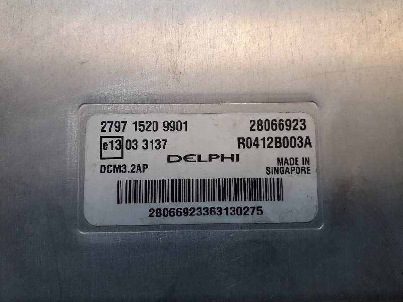 Recambio de centralita motor uce para tata indica 1.4 dlx referencia OEM IAM 28066923 DELPHI 