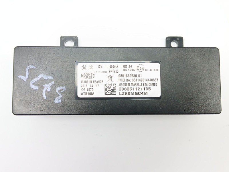 Recambio de modulo electronico para citroën c5 iii (rd_) 2.0 hdi 165 referencia OEM IAM 9801862580  503551121105