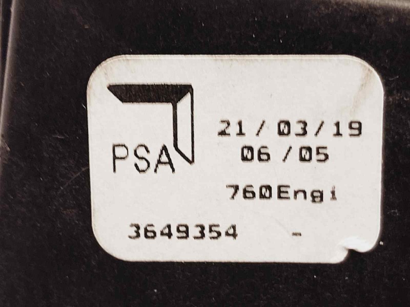 Recambio de palanca cambio para opel crossland x selective referencia OEM IAM 3649354  