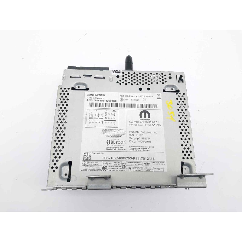 Recambio de sistema navegacion gps para fiat tipo ii (356) sedan lounge referencia OEM IAM 00521097480  