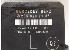 Recambio de modulo electronico para mercedes clase c (w203) berlina 200 compressor (203.042) referencia OEM IAM 2038202185   2