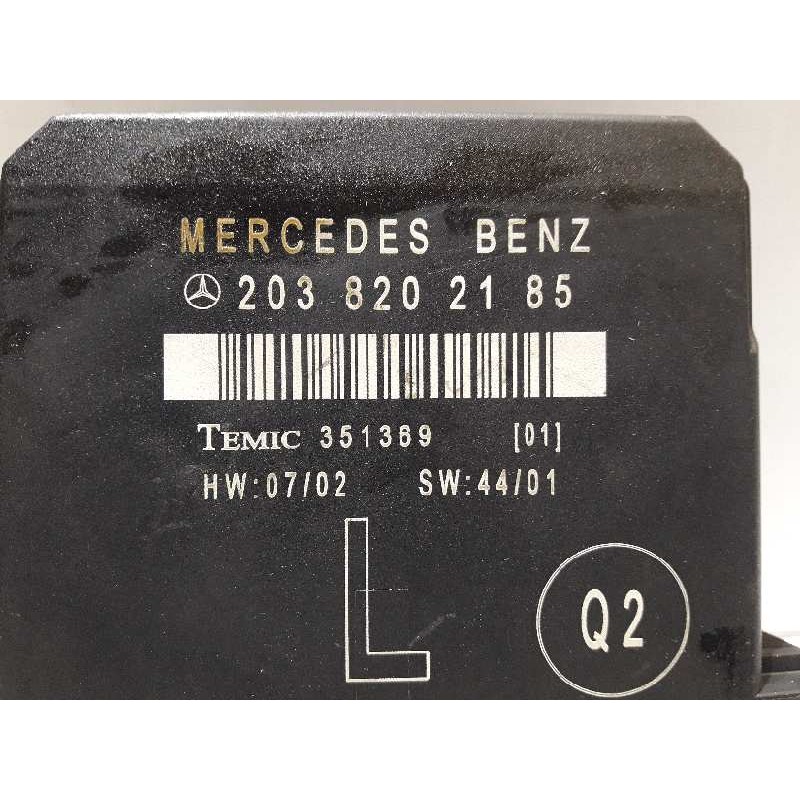 Recambio de modulo electronico para mercedes clase c (w203) berlina 200 compressor (203.042) referencia OEM IAM 2038202185  