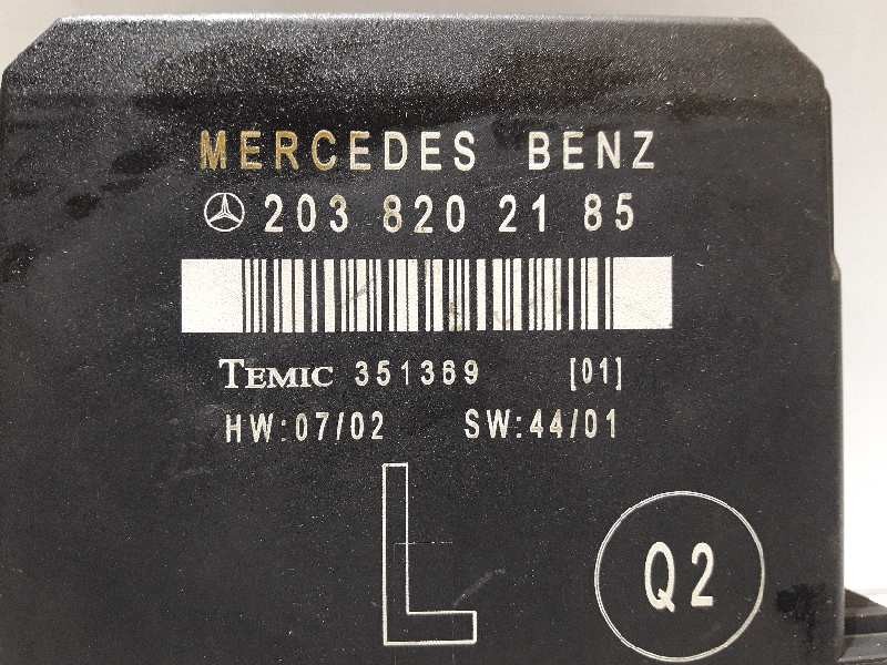 Recambio de modulo electronico para mercedes clase c (w203) berlina 200 compressor (203.042) referencia OEM IAM 2038202185  