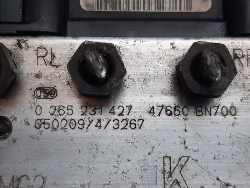 Recambio de abs para nissan almera (n16/e) acenta referencia OEM IAM 47660BN700 0265231427 0265800379