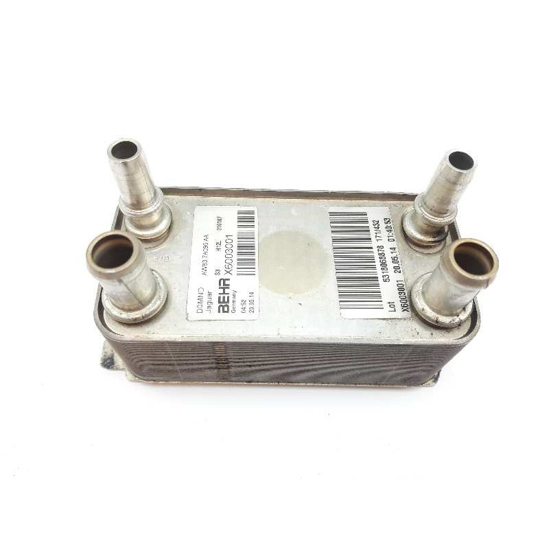 Recambio de radiador caja cambios para jaguar xf 2.2 diesel referencia OEM IAM AW837A095AA  