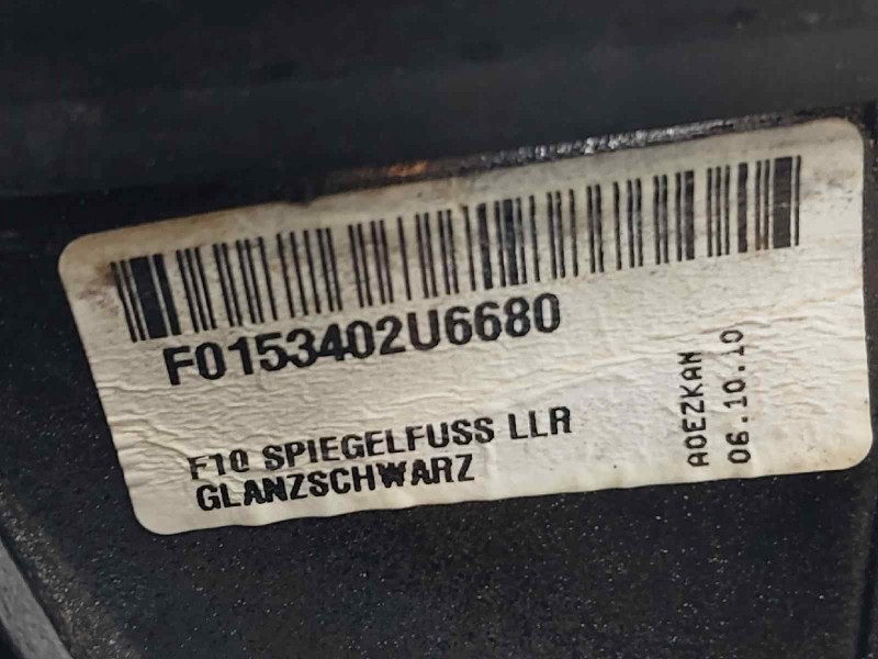 Recambio de retrovisor derecho para bmw serie 5 lim. (f10) 535d referencia OEM IAM F0153402 F0153402 