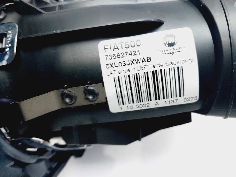 Recambio de rejilla aireadora para fiat 500 (312) 1.0 hybrid referencia OEM IAM 735627501 735627501LHD 