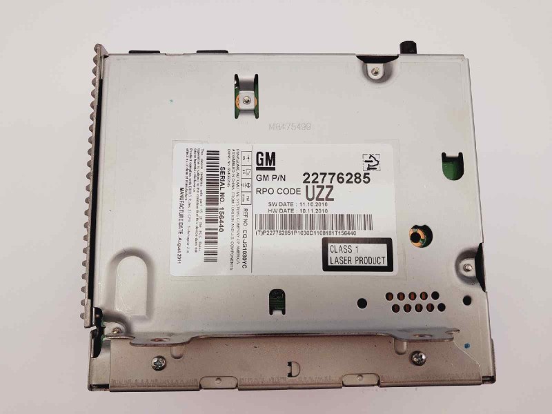 Recambio de sistema audio / cd para chevrolet cruze ls referencia OEM IAM 22776285  