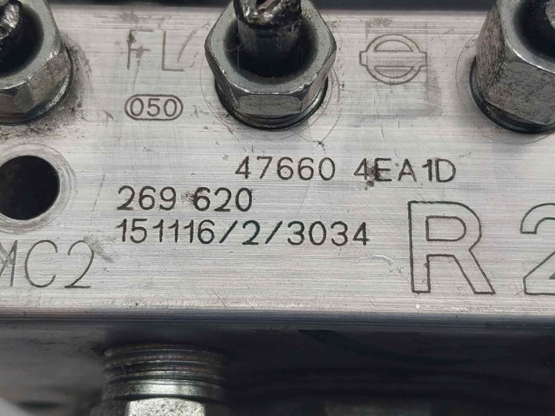 Recambio de abs para nissan qashqai (j11) black edition referencia OEM IAM 476604EA1D 0265261030 2265106516